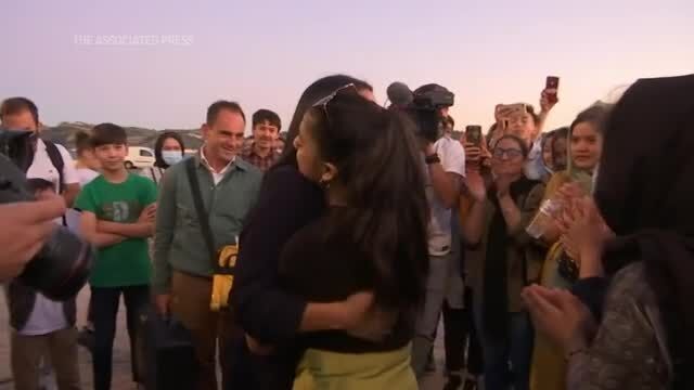 National captain meets Afghan girls team in Lisbon
